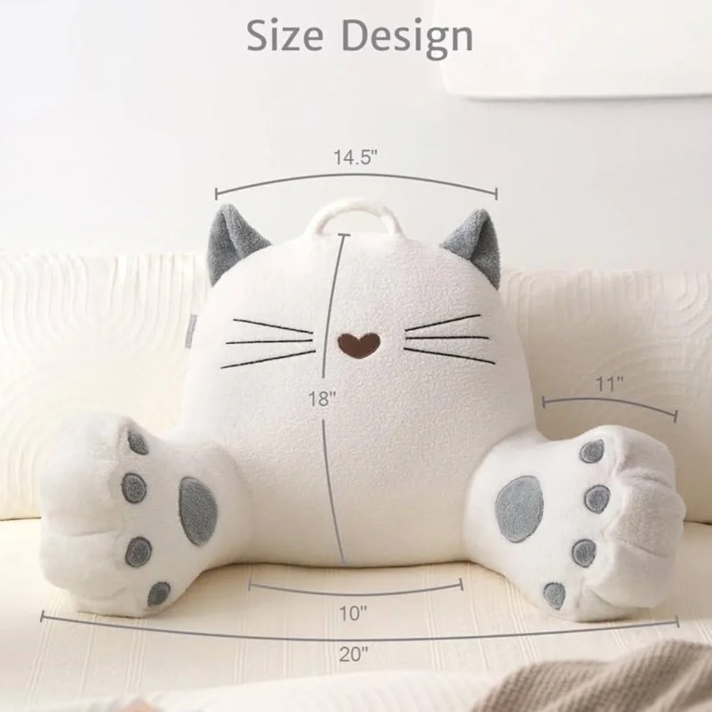 Blissful Diary Reading Pillow Kitty